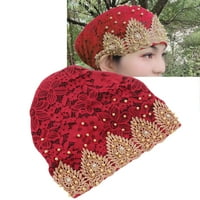 Turban traka za glavu, udobna prozračna Elegantna izvrsna mekana rastezljiva muslimanska turban kapa fine izrade za svakodnevno nošenje