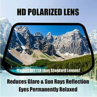 Šešir s vizirom i polariziranim lećama visoke razlučivosti UV zaštitni vizir podesiva traka za znoj vanjski golf Plaža