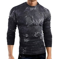 Muške košulje Muška prozračna Sportska kamuflaža pripijena flanelska majica s brzim sušenjem dugih rukava za muškarce