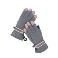 Ženske zimske tople rukavice za sportove na otvorenom, skijanje, jahanje, otporne na smrzavanje, vodootporne, mogu se dodirnuti mobitelom,