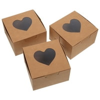 Kutije za pakiranje kolača kreativne kutije za pakiranje hrane s prozirnim prozorom
