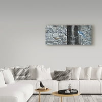 Zaštitni znak likovne umjetnosti 'Jesen Blue Jay' platno umjetnost Ron Parker