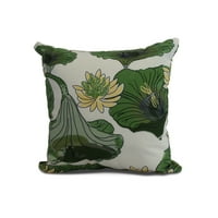 16 16 Lotokoi, vanjski jastuk s cvjetnim printom, Zelena