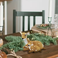 Božićni ukrasi, imitacija majke i djeteta, Materijali za jelene, rukotvorine, plišane igračke, životinje, Božićni Kreativni ukrasi,