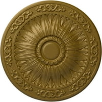 Stropni medaljon od 1 do 4 1 do 2, ručno oslikan zlatom
