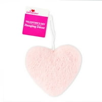 Način proslave Valentinova ukras od ružičaste tkanine u obliku srca viseći dekor