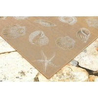 Liora Manne Karmel školjke pijesak za unutarnje i vanjske prostirke