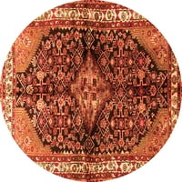 Tradicionalne prostirke u perzijskoj narančastoj boji, kvadrat 6 stopa