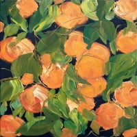Ispis narančastih plakata Melisse Lions