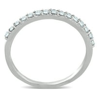 Pompejski dijamantni zaručnički prsten od 12 karata, ženski vjenčani prsten za godišnjicu od 10 karata u bijelom zlatu