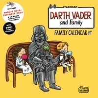 Obiteljski zidni kalendar s Darthom Vaderom i njegovom obitelji: