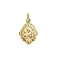 Medalja svetog Josipa od žutog zlata od 14 karata teška 12 grama