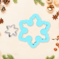 Vrijeme odmora Božić 2pk set za rezanje kolačića snježne pahuljice