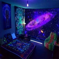 2 Zidni boemski pokrivač Trippie hipi tapiserija psihodelična spavaonica Drvo života dekor deka Spavaća Soba 150 * 59 559