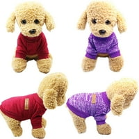 Odjeća za kućne ljubimce zimski klasični topli kaput za štence zimski džemper za štence dres za štence odjeća za srednje i male pse
