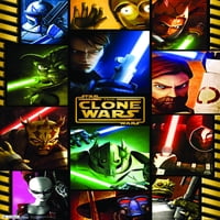 Zvjezdani ratovi: plakat Wars Clone - Grid Wall, 22.375 34