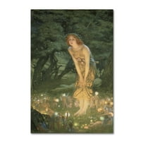 Zaštitni znak likovne umjetnosti 'Midsummer Eve' platno umjetnost Edwarda Roberta Hughesa