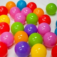 BHBALLS plastične kuglice za poskočne igraonice - razne živopisne boje - set od 60