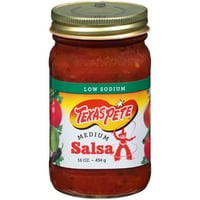 Teksaška salsa s niskim udjelom natrija, unca