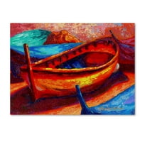 Zaštitni znak likovna umjetnost 'brod 10' platno umjetnost Marion Rose