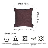 Ukrasna cik-cak jastučnica u boji fuksije i crne boje