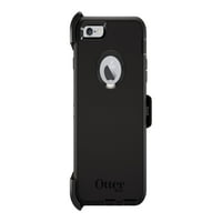 Otterbo branič serija Apple iPhone plus - Zaštitna futrola za mobitel - Polikarbonat, pjena, sintetička guma - crna
