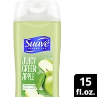 Tekućina za pranje tijela od zelene jabuke za hidratiziranu kožu, unca