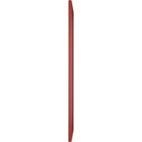 PVC rolete od 18 16 46 PVC-a s jednom pločom i Ševronom u modernom stilu s fiksnim nosačem, vatreno crvene boje