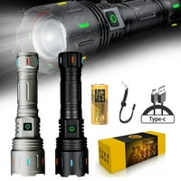 LED baterijska svjetiljka, svijetla, skalabilna taktička svjetla s visokim otvorom za hitne slučajeve i vanjski pribor za kampiranje-9023