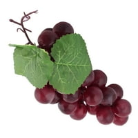 Plastični dekor umjetno grožđe dizajniran emulacijski voćni burgundija