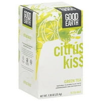 Dobra zemaljska citrus poljubac torbama zelenog čaja, 18