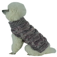 Modni dizajnerski džemper za pse uskog pletiva od M M