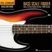 Metoda Hal Leonard Bass: pronalaženje ljestvice Basa: jednostavan za korištenje vodič za više od 1 ljestvice. Izdanje