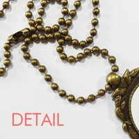 UK zemlja ljubav Antikna ogrlica Vintage Privjesak za ključeve s privjeskom od perli