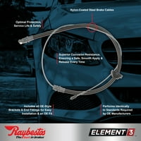Raybestos Element kočni kabeli, BC odgovara odabiru: Chevrolet V20, Chevrolet R20