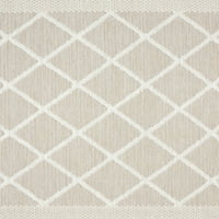 Martha Stewart Miles Modern Diamond Anti-Fatigue Air napunjena kuhinjska prostirka, Mint Green, 19.6 x32