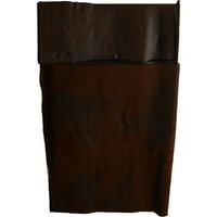 Ekena Millwork 8 H 10 d 60 W Riverwood Fau Wood Kamin Mantel Kit s Ashford Corbels, Premium Hickory