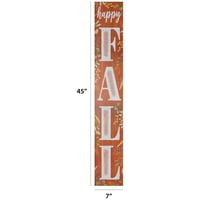 Način proslave berbe Happy Fall Sign Leaner Dekoracija, MDF, 45