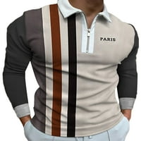 Muške majice, polo majica s reverom, geometrijska majica, ležerni teniski pulover od 16 do 4 inča