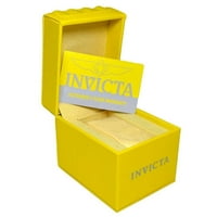 Invicta Speedway Black Dial Crno-platviti muški sat 34873