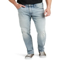 Silver Jeans Co. Muški Eddie opušteni traperice s konusnim nogama, veličine struka 30-42