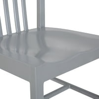 Rustikalna Metalna stolica za blagovanje u rustikalnom stilu
