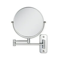 Zidno ogledalo za šminkanje zumiranje preklopno uvlačivo ogledalo za ispraznost zidnog tuša ogledalo za brijanje