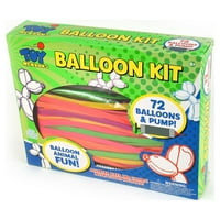 Baloni sa smiješnim životinjama, šareni baloni i pumpa, dječji rođendani u dobi od 8+