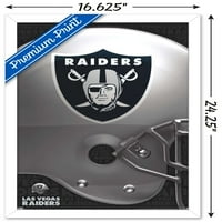 Las Vegas Raiders - plakat s logotipom na zidu, 14.725 22.375