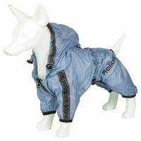 Kišna jakna-vjetrovka za pse za kućne ljubimce, Vodootporna, s nekoliko podešavanja duljine.