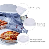 Staklena posuda za pite posude za pečenje pita prozirna posuda za mikrovalnu pećnicu za kućnu kuhinju