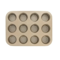 Kuhinjski detalji kalup za muffine za ručno pranje ugljičnog čelika