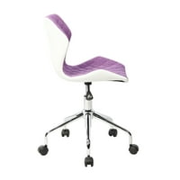 Stolna stolica s podesivom visinom i okretnim mehanizmom, lbs. Kapacitet, Ljubičasta