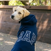 Odjeća za pse plava klasična majica s kapuljačom za kućne ljubimce